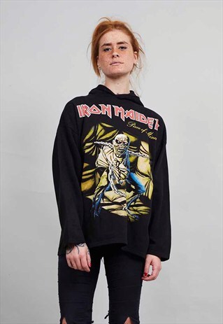 VINTAGE IRON MAIDEN PIECE OF MIND HOODIE