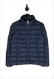 Tommy Hilfiger Puffer Jacket Size L UK 10 In Blue Women's 