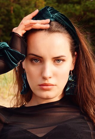 VELVET HEADBAND