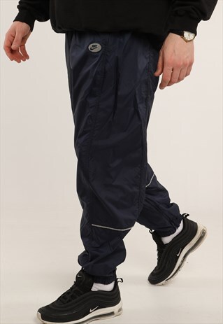 VINTAGE NIKE SHELL TRACK JOGGERS
