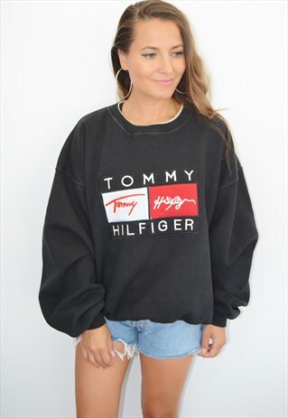 RARE 90S TOMMY HILFIGER VINTAGE SWEATSHIRT/JUMPER