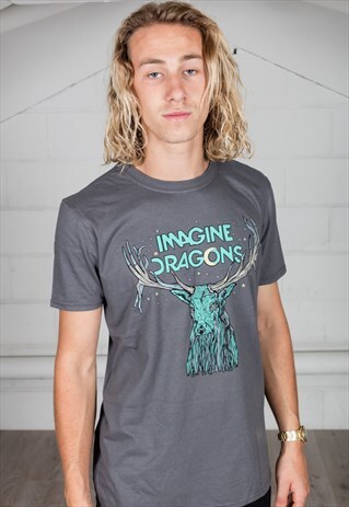 IMAGINE DRAGONS ELK IN THE STARS UNISEX T-SHIRT