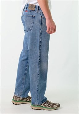 Blue y2ks Wrangler Denim Jeans Baggy Pants