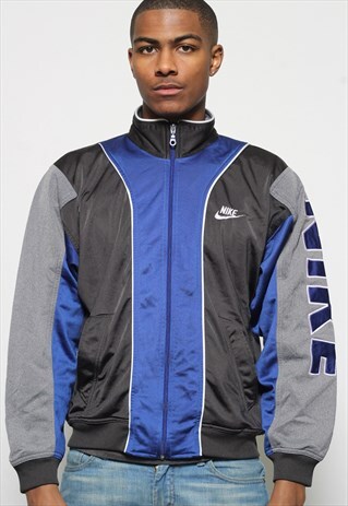 VINTAGE NIKE TRACK JACKET BLACK