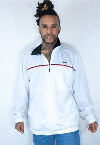 ASICS VINTAGE JACKET WHITE
