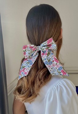 Floral Liberty Hair Bow
