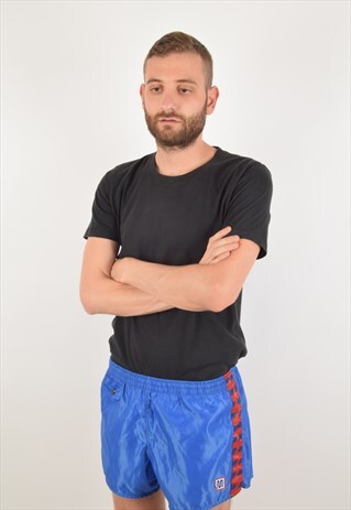 VINTAGE MEYBA BARCELONA SHORTS MADE IN SPAIN 80'S (1266)