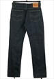 Vintage 90's Levi's Jeans / Pants 514 Denim Slim Blue 34 x