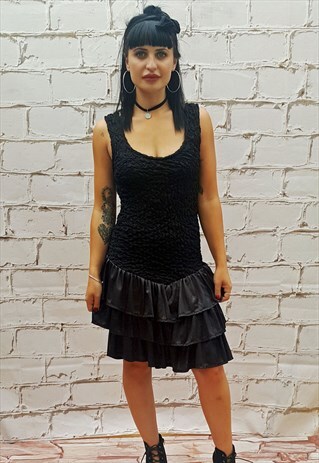 VINTAGE BLACK DRESS