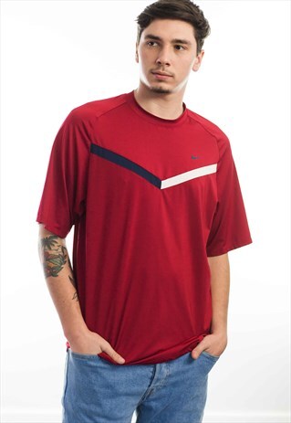 VINTAGE NIKE LOGO T-SHIRT 90S L 6.9