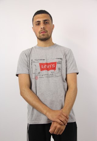 VINTAGE LEVI'S GREY T-SHIRT