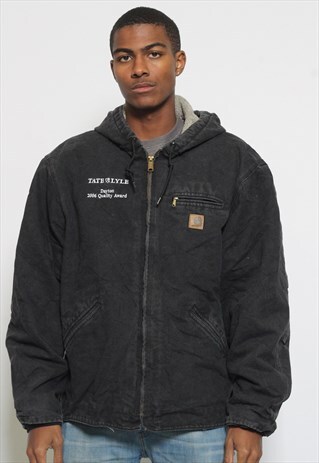 VINTAGE CARHARTT FLEECE LINED WORKWEAR JACKET