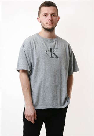 90S USA CALVIN KLEIN JEANS VINTAGE COTTON T-SHIRT 16955