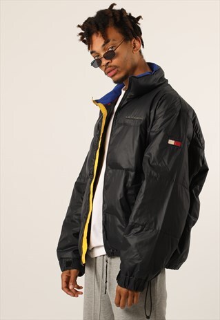 RARE VINTAGE 90S TOMMY HILFIGER PUFFER JACKET