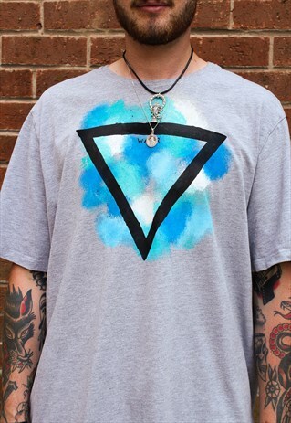 HANDPAINTED UNISEX WATER ELEMENT TSHIRT
