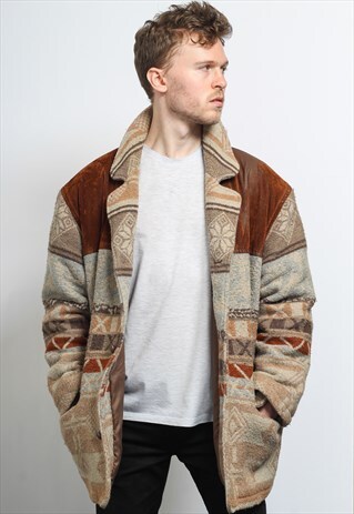 VINTAGE AZTEC INCA JACKET