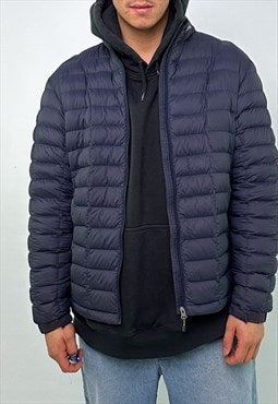 Navy Blue 90s Montbell Puffer Jacket Coat