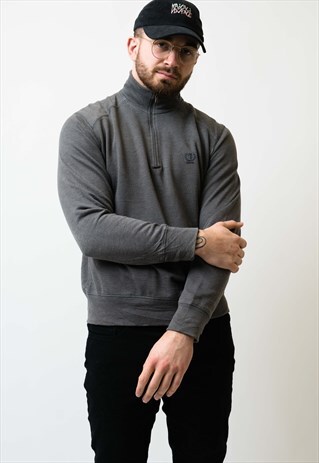 VINTAGE IZOD 1/4 ZIP JUMPER
