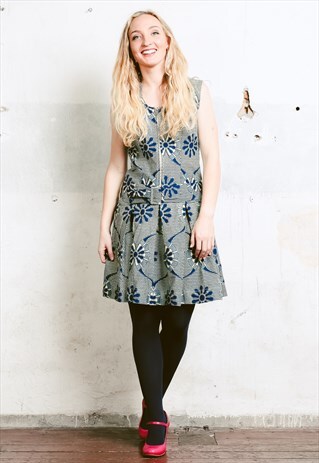 VINTAGE 60S DROP WAIST DRESS