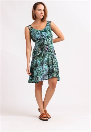 VINTAGE FLORAL SUMMER DRESS