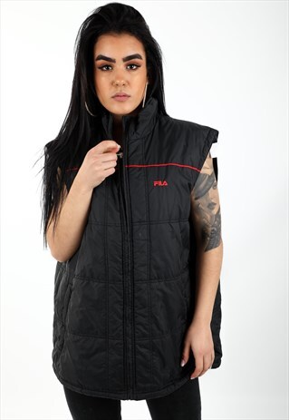 VINTAGE FILA GILET NJ25