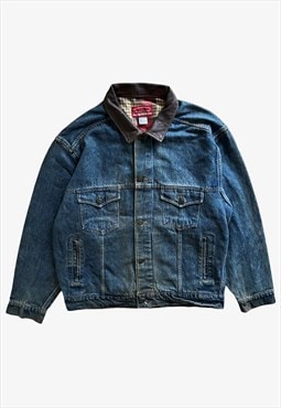 Vintage Men's Marlboro Country Store Blue Denim Jacket