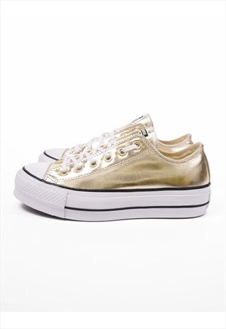 converse platform gold