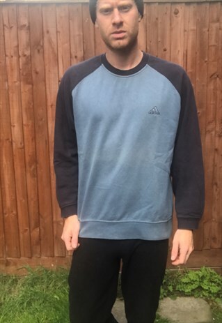 VINTAGE ADIDAS CREW NECK SWEATSHIRT JUMPER M SPORTS MENS