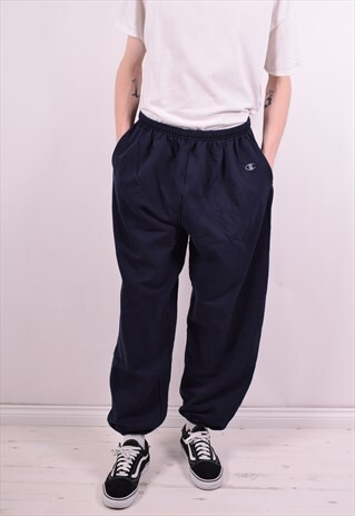 CHAMPION MENS VINTAGE TRACKSUIT TROUSERS W32 L31 90'S
