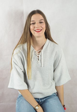 VINTAGE RIBBED TIE T-SHIRT