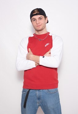Vintage Nike Basic Classic Sweatshirt Jumper Pullover