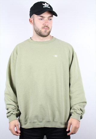 VINTAGE CHAMPION USA SMALL LOGO SWEATSHIRT JUMPER