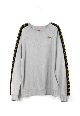 Vintage Kappa Sweatshirt in Grey L