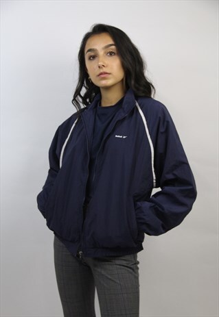 VINTAGE REEBOK NAVY SHELL JACKET
