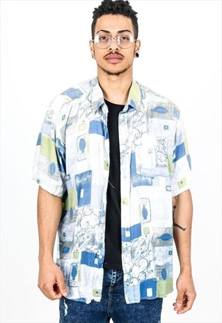VINTAGE PATTERNED SHIRT S148