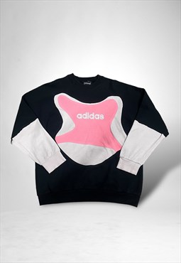 Reworked Adidas Embroidered Sweatshirt