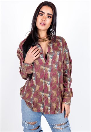 VINTAGE PATTERNED SHIRT S984