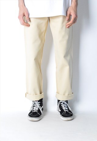 VINTAGE 90S BEIGE LEVIS JEANS