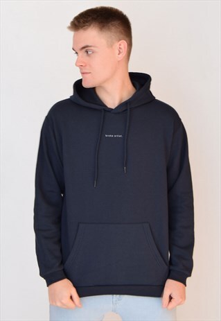NAVY BROKE ARTIST HOODIE