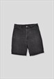 Vintage 90s Levi's SilverTab Baggy Denim Shorts in Black