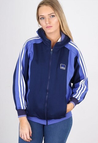 VINTAGE BLUE ADIDAS SPORTS JACKET