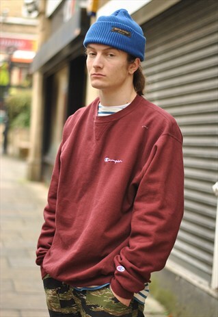 VINTAGE CHAMPION CREW NECK SWEATER