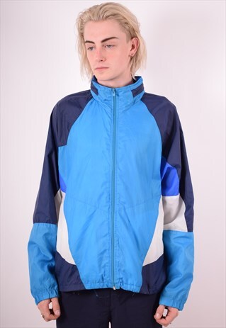 NIKE MENS VINTAGE TRACKSUIT TOP JACKET LARGE MULTI 90S