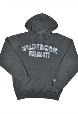 Vintage Champion  Dickinson University Hoodie Grey S