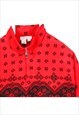 COLDWATER CREEK 90'S QUARTER ZIP FLEECE JUMPER XXLARGE (2XL)