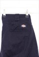 VINTAGE DICKIES SHORTS BLACK STRAIGHT FIT WITH CLASSIC LOGO 