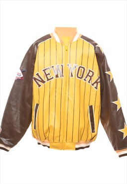 Vintage New York Veezo Jeans Authentic World Champions 2 Le