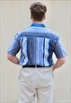 GUESS USA 80S VINTAGE STRIPED SHIRT