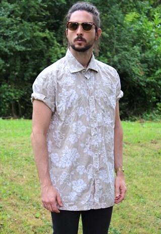 VINTAGE 90S HAWAIIAN USA SHIRT - LARGE - FESTIVAL