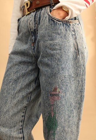 VINTAGE 80'S MASCOTI HIGH WAIST JEANS